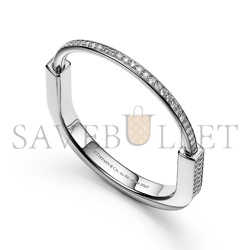 TIFFANY BRACELET WHITE GOLD, FULLY PAVÉ DIAMONDS GRP12237 TIFFANY BRACELET WHITE GOLD, FULLY PAVÉ DIAMONDS GRP12237